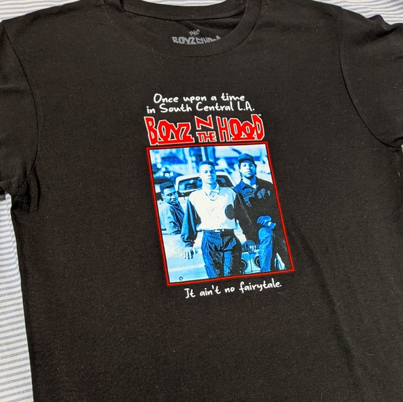 🆕 Boys N The Hood 'Signature' Retro Tee - Picture 2 of 3